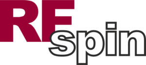 logo rf spin